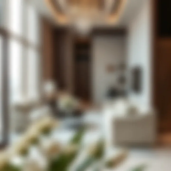 Luxurious interior design of Address Residences