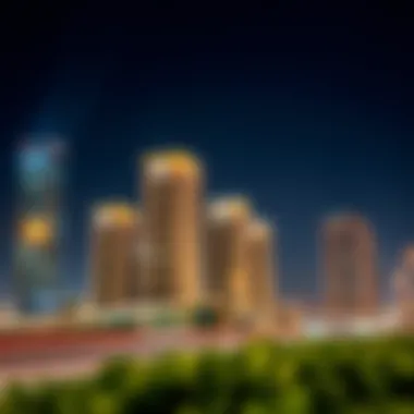 Photo of modern infrastructure developments in Al Aweer.