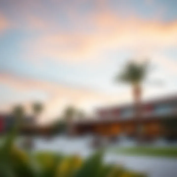 Community gathering space in Al Garhoud Park with amenities