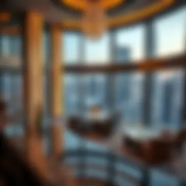 Luxurious amenities within Al Habtoor Tower