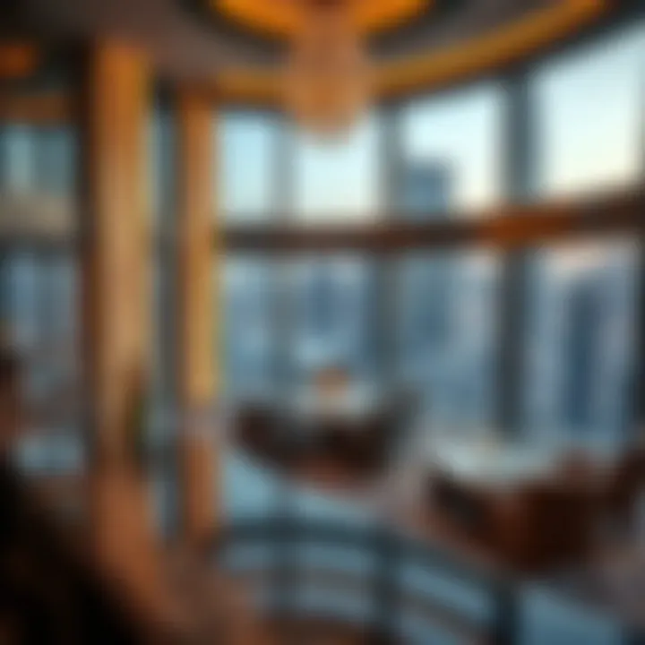 Luxurious amenities within Al Habtoor Tower