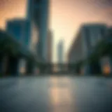 Stunning exterior view of Al Ikhlas Tower showcasing modern architecture