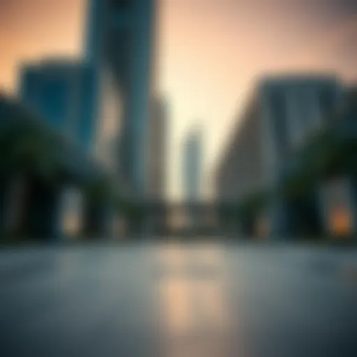 Stunning exterior view of Al Ikhlas Tower showcasing modern architecture