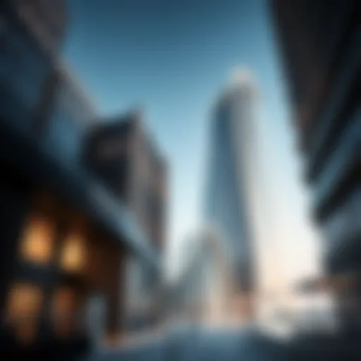Stunning view of Al Khabaisi Building showcasing its unique architectural design