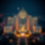 Aerial view of الكوف روتانا showcasing its architectural elegance