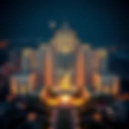 Aerial view of الكوف روتانا showcasing its architectural elegance