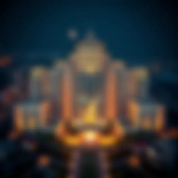 Aerial view of الكوف روتانا showcasing its architectural elegance