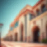 Stunning architectural design of Al Murooj Complex