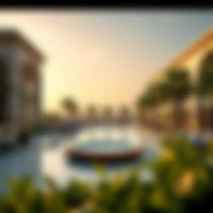 Luxurious amenities offered at Al Murooj Complex