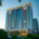 Stunning facade of Al Noor Building 1 showcasing modern architecture