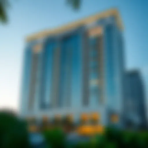 Stunning facade of Al Noor Building 1 showcasing modern architecture