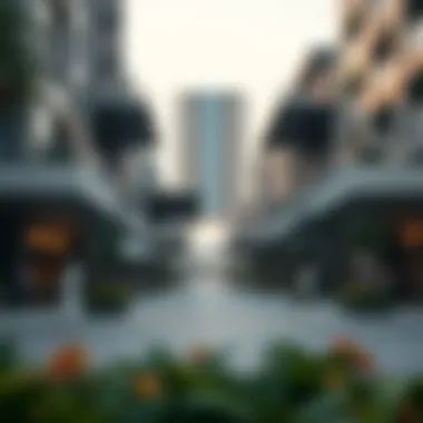 Vibrant surroundings of Al Nahda complementing Al Noor Building 1