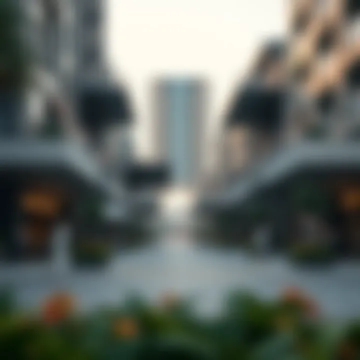 Vibrant surroundings of Al Nahda complementing Al Noor Building 1