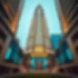 A stunning architectural view of the Al Noor Building highlighting its unique design