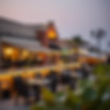 Dining Options at Al Seef Village Vibrant dining options available at Al Seef Village's waterfront.