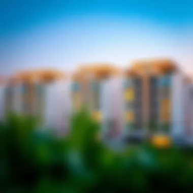 Modern residential buildings reflecting luxurious living in Alzorah