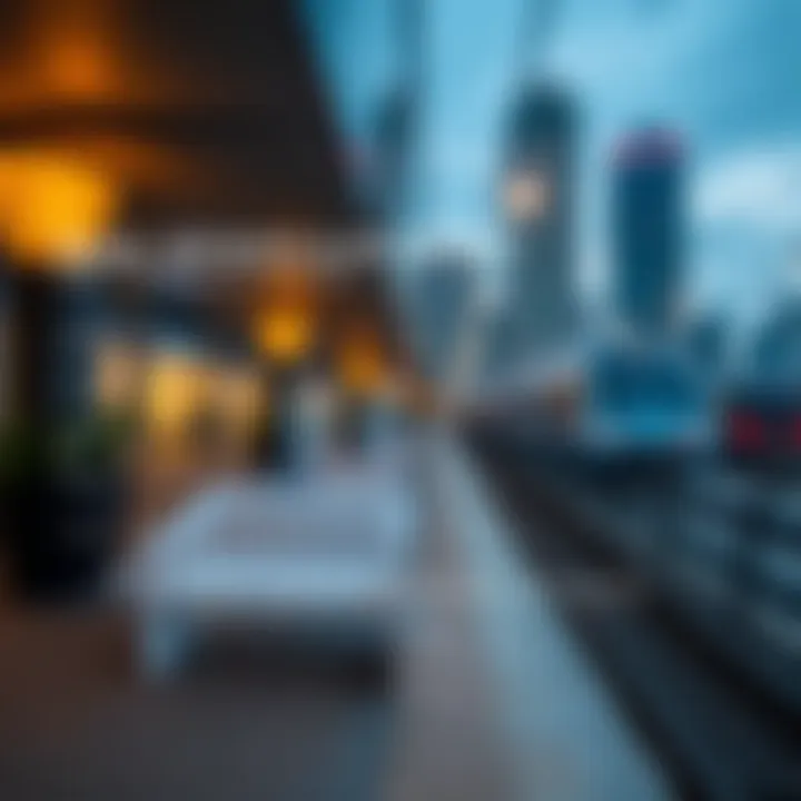 Real Estate Trends and Metro Accessibility A graph illustrating real estate trends in the region influenced by metro accessibility