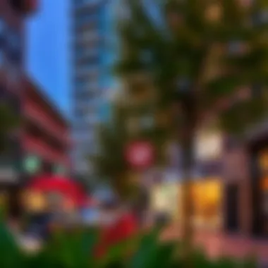 Surrounding Amenities of Aspin Commercial Tower A vibrant streetscape around Aspin Commercial Tower featuring local amenities