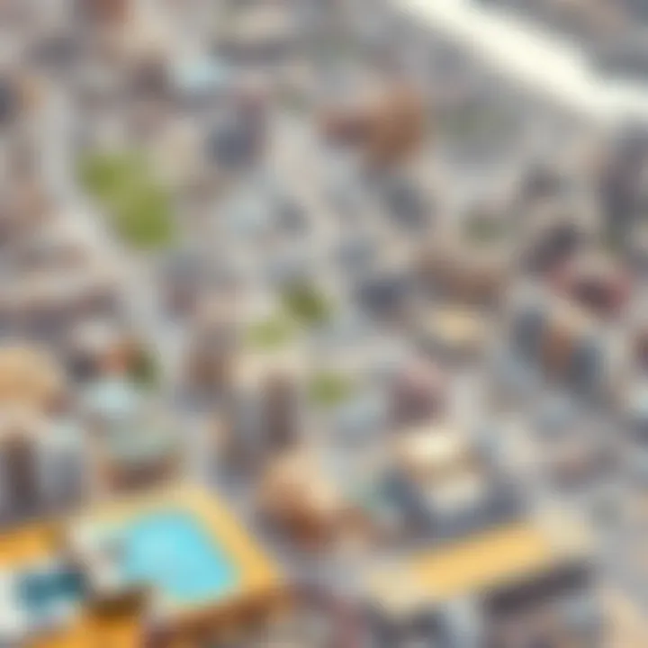 Map of Deira Neighborhoods and Amenities Map of Deira highlighting key neighborhoods and amenities for renters