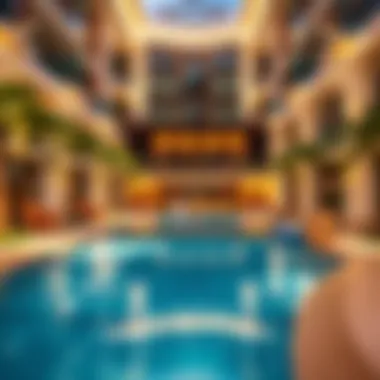 Amenities and Recreational Facilities at Azizi Meydan Luxurious amenities within Azizi Meydan, highlighting recreational facilities
