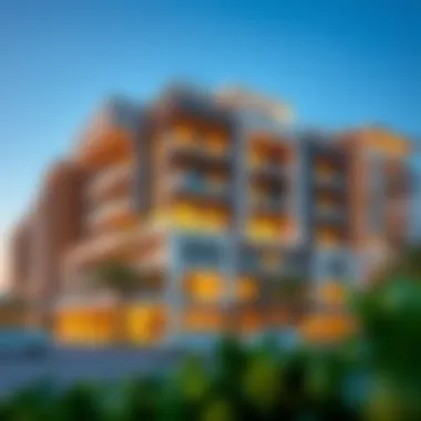 Architectural Design of Azizi Meydan Stunning architectural design of a residential building in Azizi Meydan