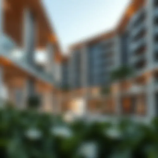 Stunning architectural design of Azure Residence in Dubai