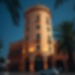 Traditional wind tower architecture in Bastakiya