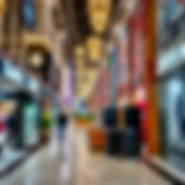 Interior Shopping Experience at بوادي مول العين Interior shopping area of بوادي مول العين filled with diverse retail options.