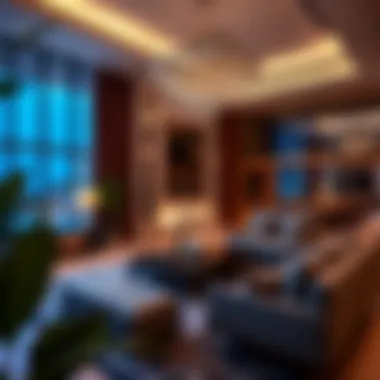 Luxurious Living Space in Bayt Properties Luxurious interior of a Bayt property for sale