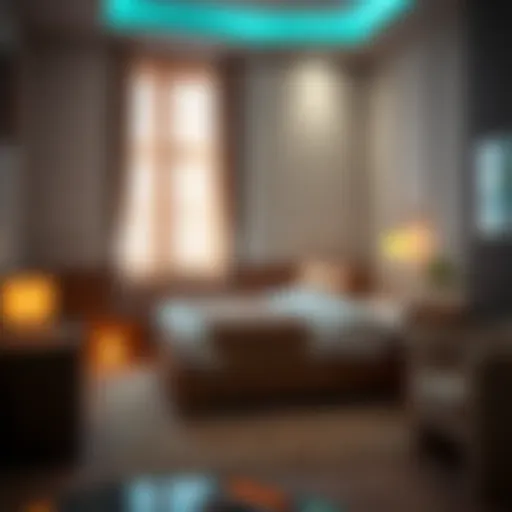 Cozy bed space setup in Mussafah 37