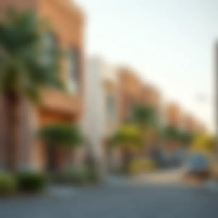 Vibrant neighborhood view of Mussafah 37