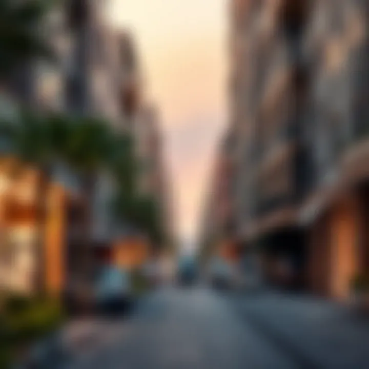 Vibrant Neighborhood Street View in Al Nahda 2 Vibrant neighborhood street view in Al Nahda 2