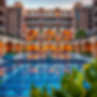 Amenities at Bloom Tower Amenities at Bloom Tower, including pool and recreational areas