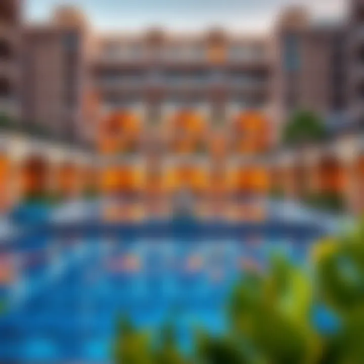 Amenities at Bloom Tower Amenities at Bloom Tower, including pool and recreational areas