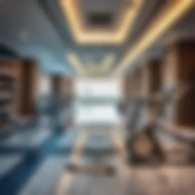 Amenities available at Bloom Towers, showcasing fitness and leisure facilities