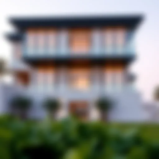 Stunning view of Bvlgari Villa's architectural design