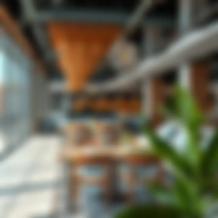 Diverse co-working space amenities highlighted in Dubai