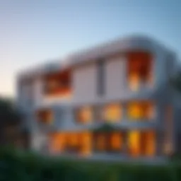 Innovative architectural design in Dubai