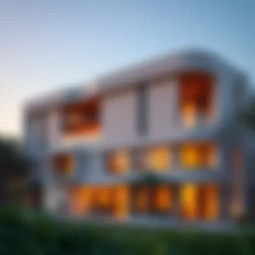 Innovative architectural design in Dubai