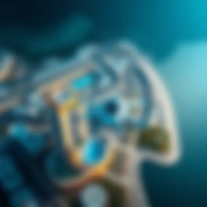 Aerial view of Creek Harbour showcasing its architectural magnificence