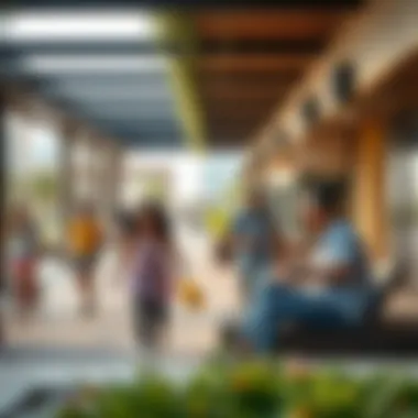 Vibrant community lifestyle in Creek Harbour