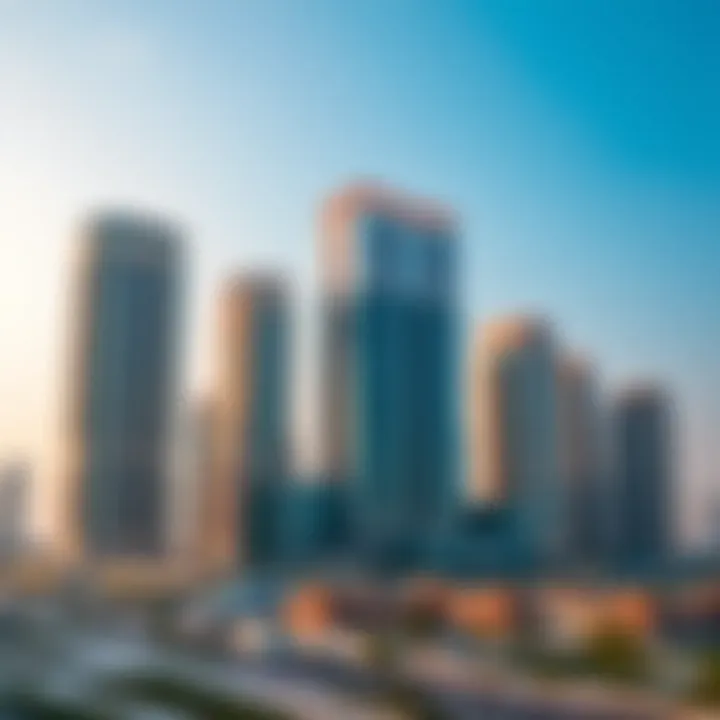 Deyaar's Architectural Marvels in Dubai Stunning skyline of Dubai showcasing Deyaar's developments