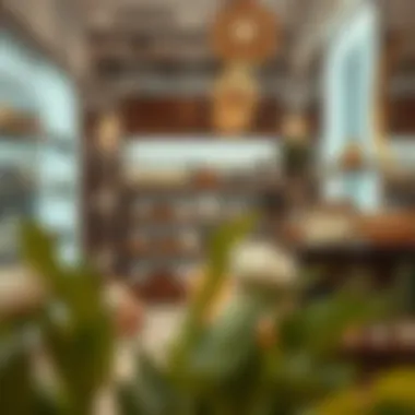 Unique Products at محلات ديرفيلدز Inside a boutique at محلات ديرفيلدز highlighting unique product offerings
