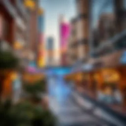 Stunning architectural design of City Walk