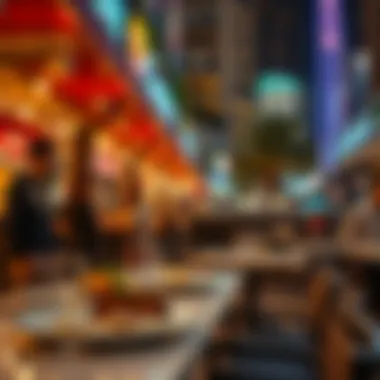 Culinary Delights in City Walk Vibrant dining scene at City Walk