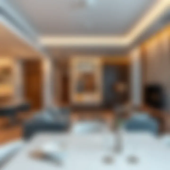 Stylish interiors of a residential unit within Dubai Hills Collective 2.0