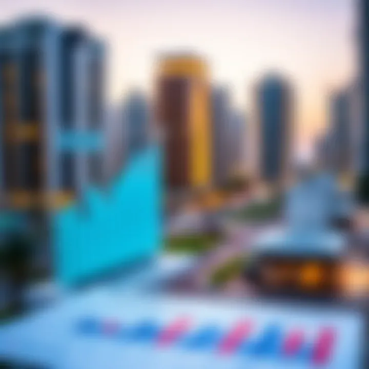 Investment opportunities in Dubai International Park represented through property charts and market trends