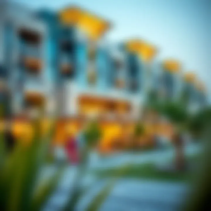 Vibrant community spaces in Dubai's real estate developments