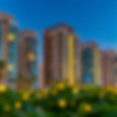 Residential Developments in Dubai South Modern residential buildings in Dubai South