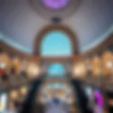 Majestic architecture of Ibn Battuta Mall